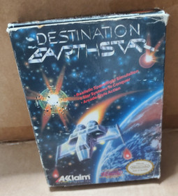 Destination Earthstar complete in box nintendo nes game