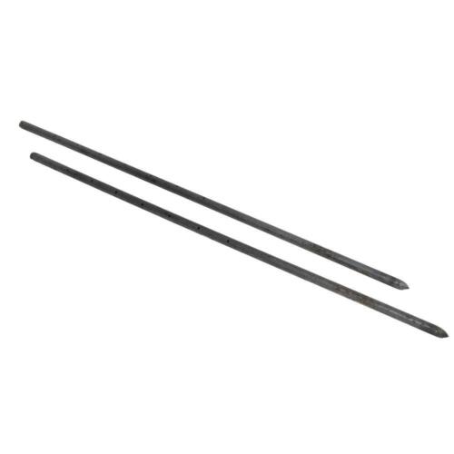 Mutual Industries Nail Stakes With Holes Hardware Pointed 18 X 3/4 Inch 10 Pack - Afbeelding 1 van 1