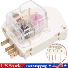 Refrigerator Defrost Timer Control for Frigidaire 215846602 Whirlpool 2314156