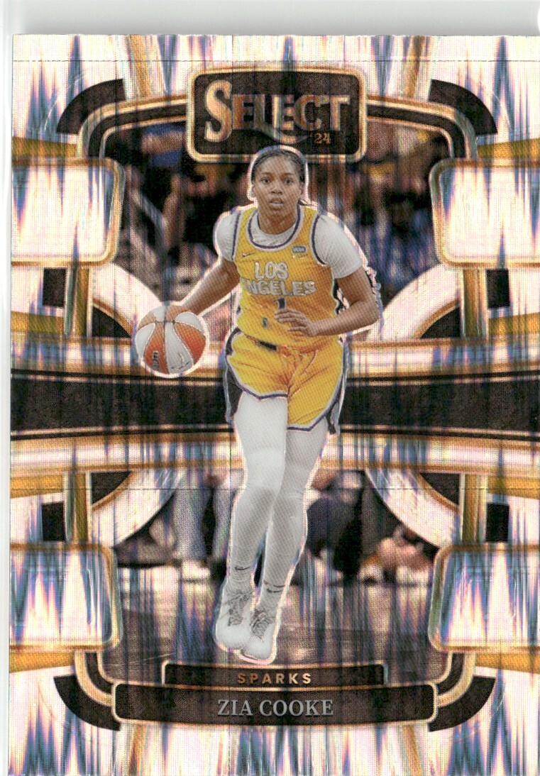 2023-24 Panini Select WNBA Silver Flash Zia Cooke Los Angeles