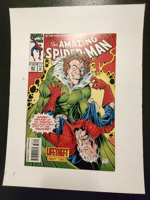 AMAZING SPIDERMAN # 387    LIFETHEFT PART 2    WRITTEN BY DAVID MICHELINIE
