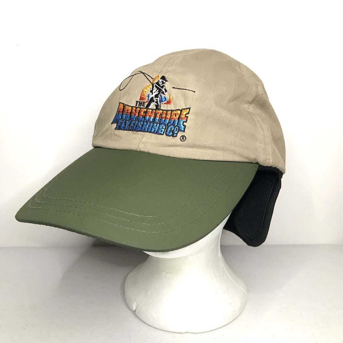 The Adventure FlyFishing Co. Long Bill Fishing Cap Hat Lined