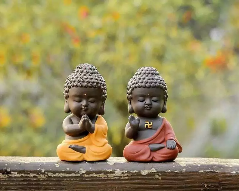 Adorable little Buddha Statue - Meditating Buddha - Spiritual Gift