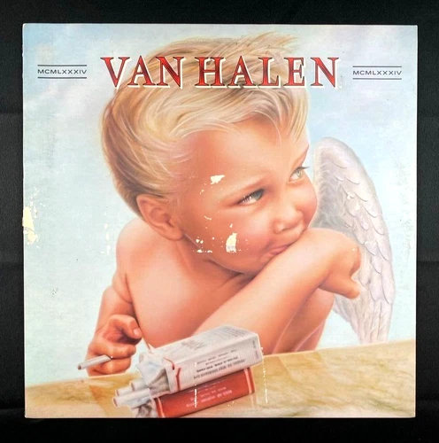 Van Halen 1984 VTG album 12" vinyl record LP, 33 RPM NM M-
