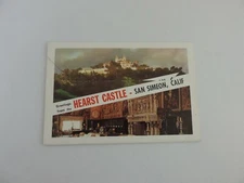 Vintage Hearst Castle San Simeon Postcard Album BOOK With Mini Cards