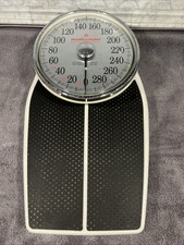 Vtg Health O Meter Professional Big Foot II Model 166 Mechanical Scale 350 lb