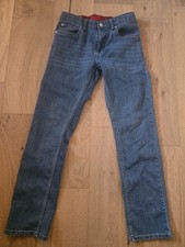 Levi's 511 Boys Straight Regular Blue Jeans 16 28x30 Adjustable Waist Pockets