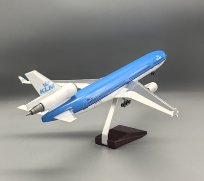 47CM 1:130 KLM McDonnell Douglas MD-11 Aircraft Landing Gear Resin Plane Model