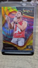 2022 Panini Select WWE Ringside gold wave LA Knight #290