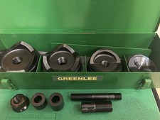 Greenlee 7304 Knockout Punch  Die Set for 2-1/2" to 4" Conduit Size w/ case