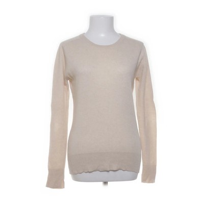 Soft Goat, Strickpullover, Größe: M, Beige, Kaschmir, Einfarbig, Feinstrick #0Dd