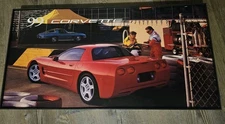 1999 CHEVROLET C5 CORVETTE FRC DEALERSHIP POSTER OEM GM C2 Corvette 