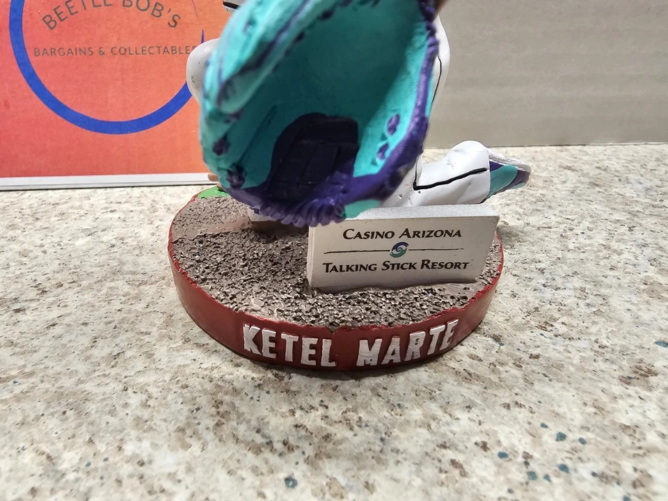 Ketel Marte Arizona Diamondbacks MLB 2025 SGA Bobblehead NIB Chip In Hair - Image 3 of 4