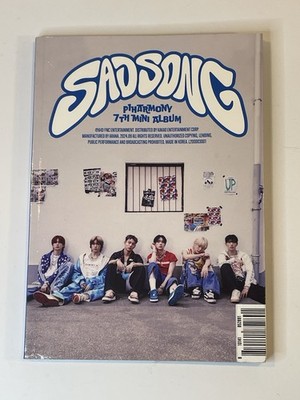 P1Harmony CD Sad Song English Album K-Pop 7th Mini Album w/ Photobook