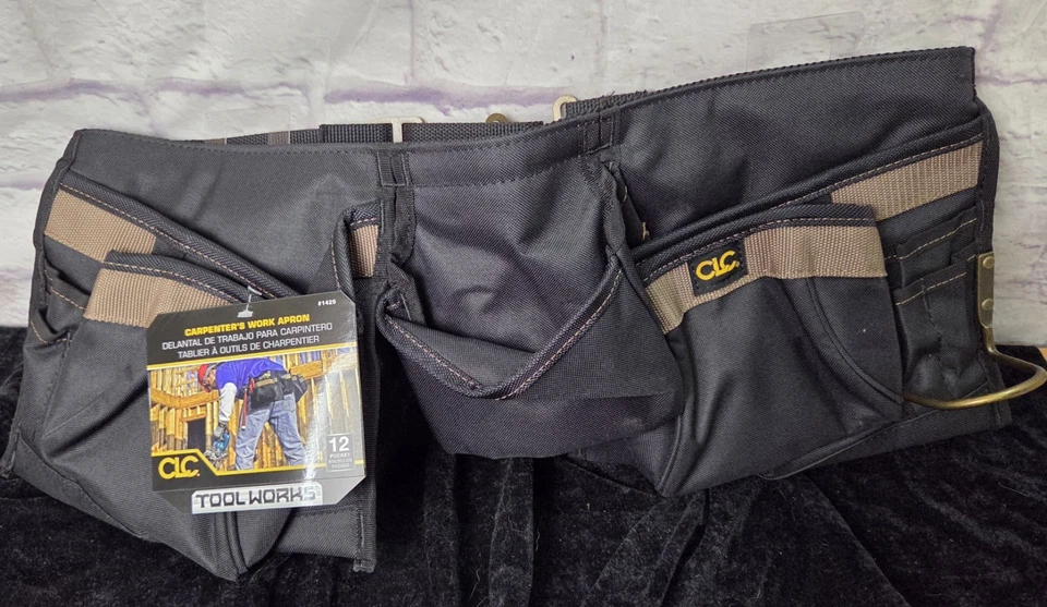 CLC Work Gear Tool Works Carpenters Work Apron 12-pocket #1429 NWT - Image 2 of 4