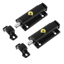 Spring Loaded Latch Pin 2.32 Inch Stainless Steel Security Door Bolt 2 PCS