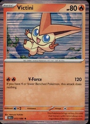 Victini 012/086 Holo SV: Black Bolt