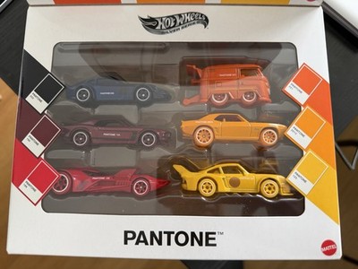 Hot Wheels Silver Series Pantone Diecast Set of 6