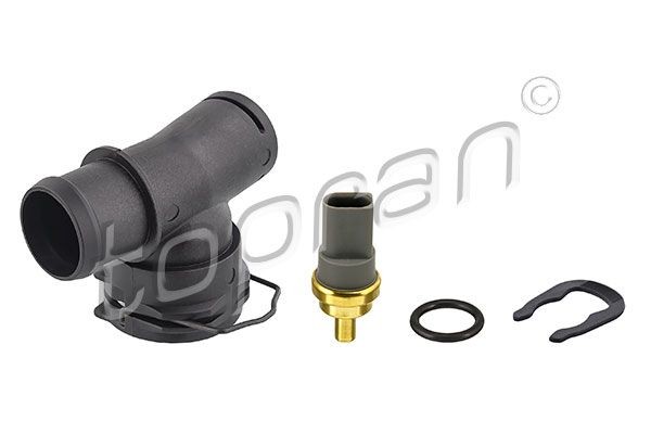 Collier de liquide de refroidissement TOPRAN 117 497 pour circuit moteur OE 5Q0122291T