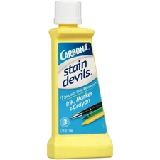 2 Pack Carbona Stain Devils No.3 INK MARKER & CRAYON STAIN REMOVER 1.7 fl.oz.