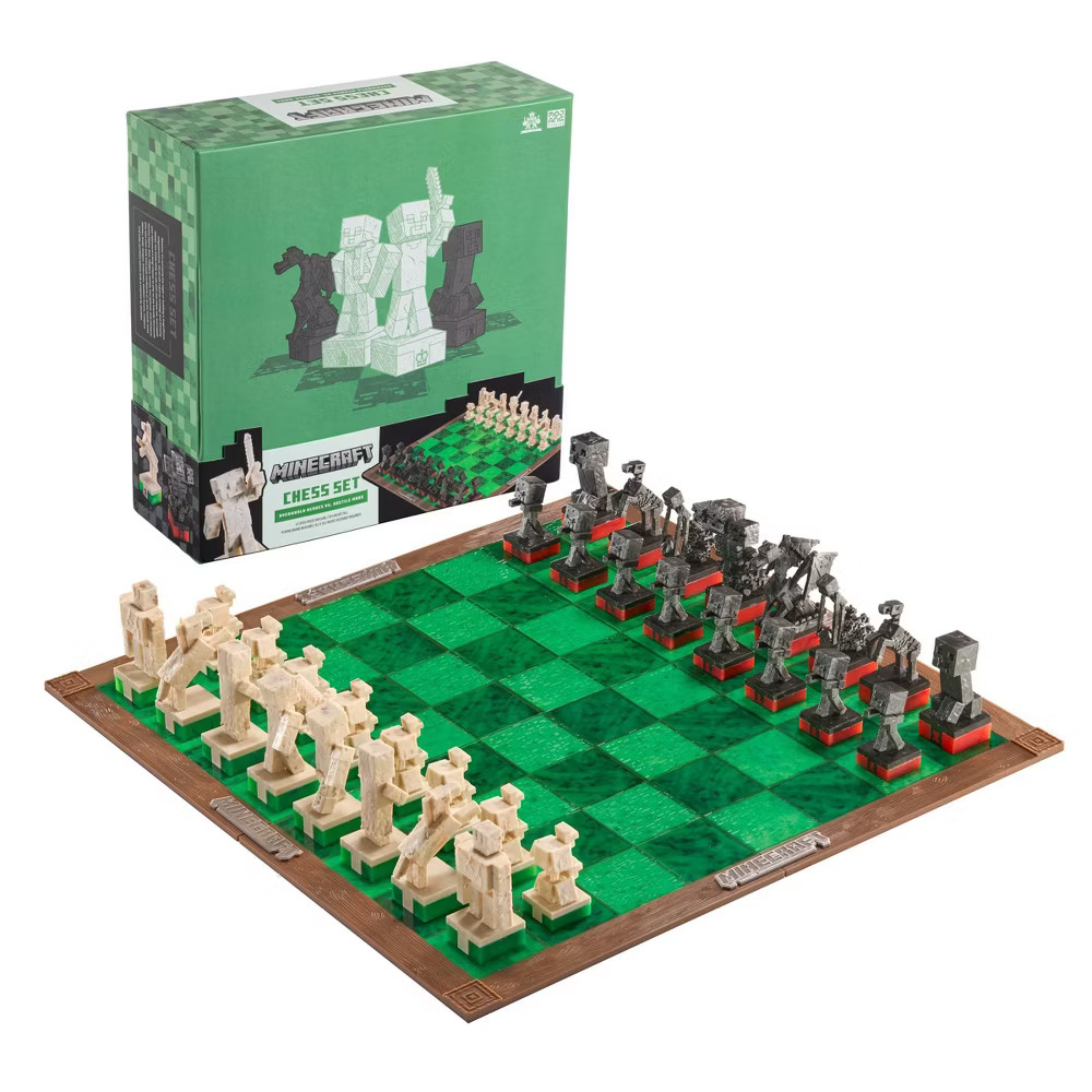 Minecraft Chess Set Board Game