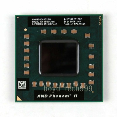   Phenom II X3 N850 CPU Processor HMN850DCR32GM 2.2 GHz 1800 MHz Socket S1 #D6