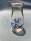 VTG Antique 1/2 Pint Glass Milk Bottle Red Canon Milk Canon City Colorado