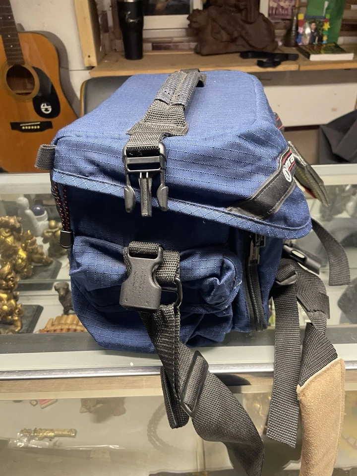 Bolsa para cámara Tamrac 603 (MAS - sistema de accesorios modular) de colección 1998 azul hecha en EE. UU. Foto 2 de 4