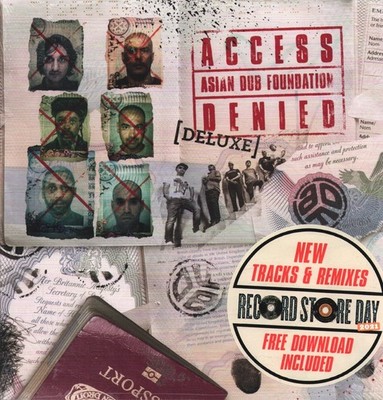 Asian Dub Foundation Access Denied (Deluxe Edition) double LP vinyl Europe X-Ray