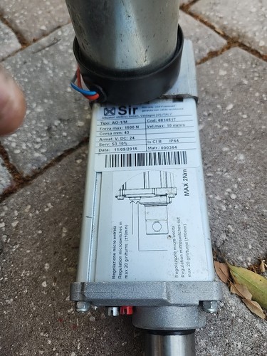 Tornado Scrubber Actuator ELECTRIC LINEAR TYPE AO-1/M - Picture 8 of 8