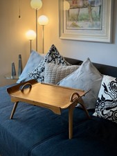 Mid-Century Centurion Folding Bed Tray Table by Paragon 1950s