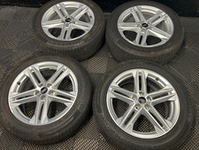 Audi Q5 19 Inch 8J Alloy Wheels and Tyres FY 80A601025G ET39 S Line OEM Genuine