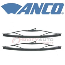 2 pc ANCO Front Wiper Blade for 1962-1963 Fiat 1200 - Windshield Windscreen go
