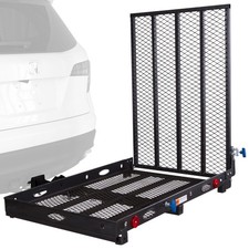 Titan Ramps Hitch-Mounted Wheelchair and Scooter Carrier - 400 lb. Capacity