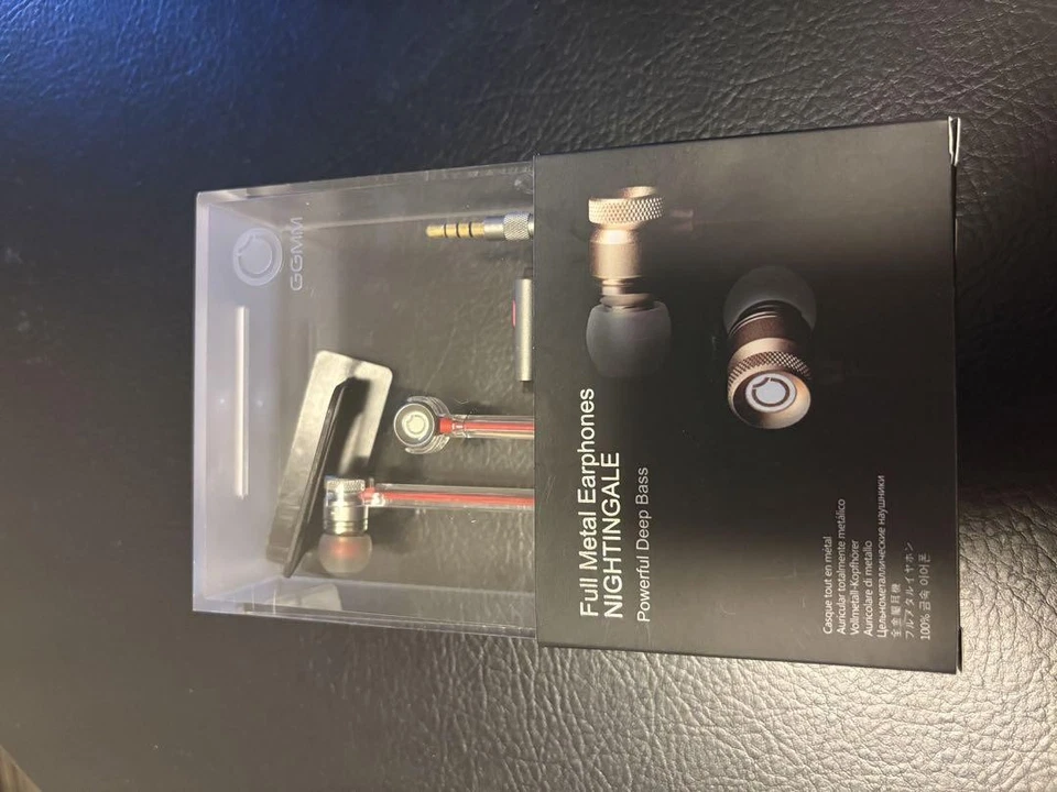 Auriculares con cable Ggmm Nightingale Ej-101 completamente metálicos Foto 2 de 4
