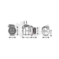 Kompressor Klimaanlage FüR BMW 7Er 745I Li 735I