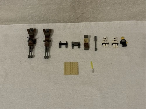 Lego Star Wars Set #7128 Speeder Bikes, INComplete w/Figs READ DESC FREE SHIP