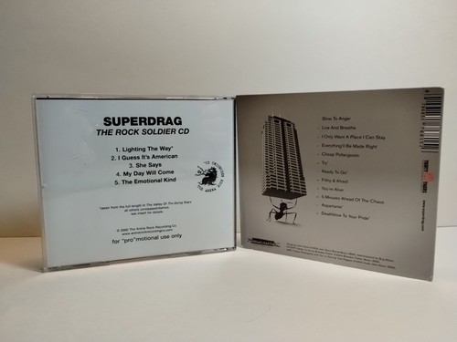 SUPERDRAG - THE ROCK SOLDAT CD Promo + INDUSTRY GIANTS CD TOP ZUSTAND - Bild 2 von 4
