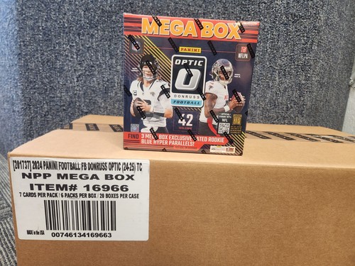 2024 Panini Donruss Optic Mega Box (Factory Sealed Case) - 20 Mega Boxes