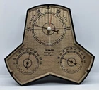 VTG Honeywell TEXACO WEATHER STATION, Temperature Hygrometer Barometer Wall Hang
