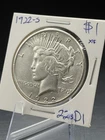 1922-S Peace Silver Dollar $1 - 90% Silver - San Francisco  #22sD1