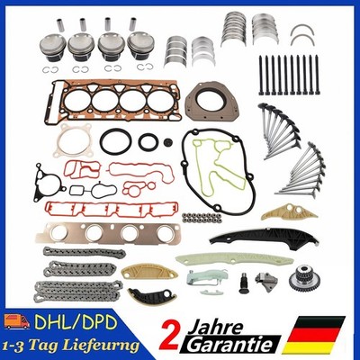 Reparatursatze Kolben 21mm Ventil Steuerketten Für Audi VW Skoda 1,8 TSI CDH CDA