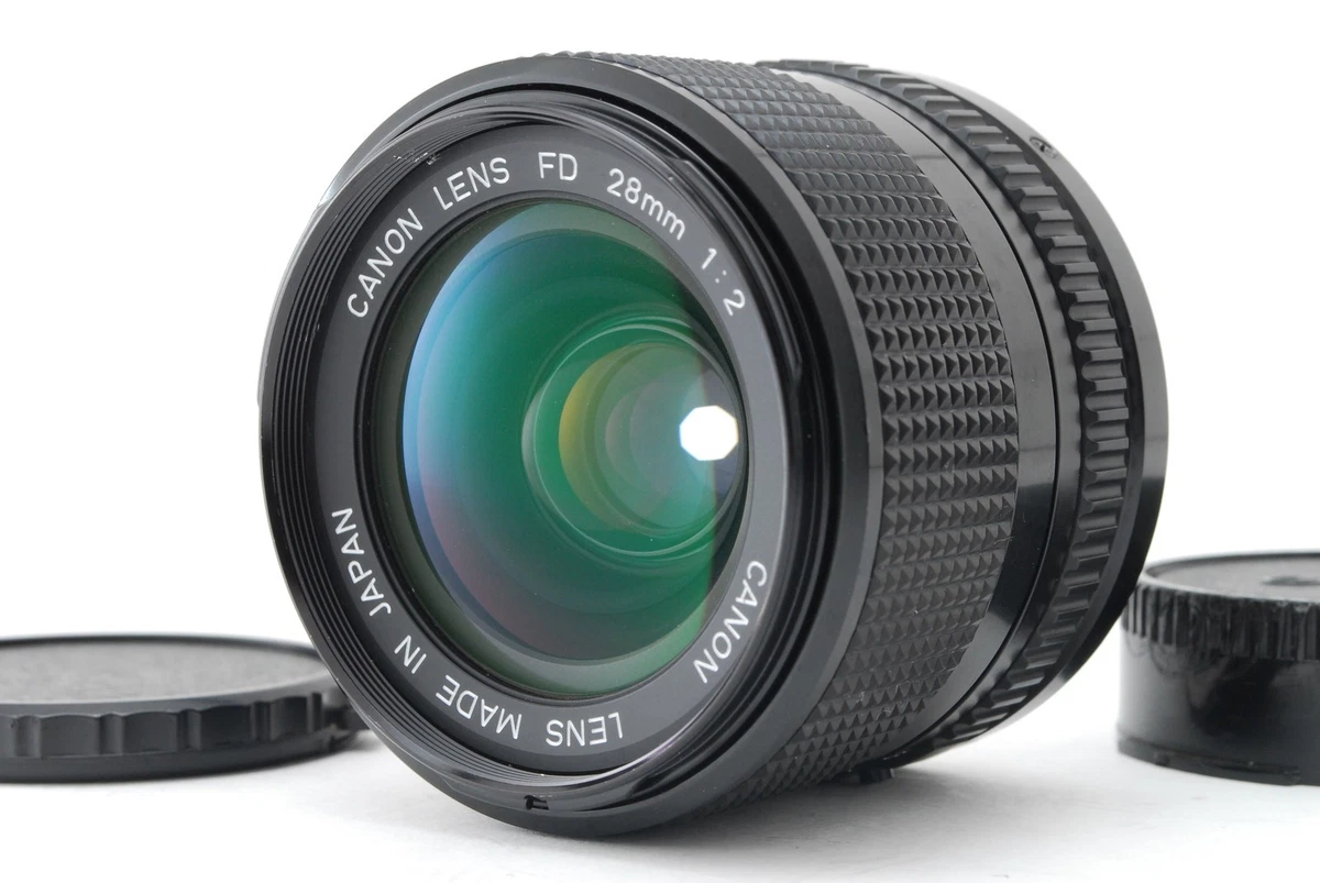 CANON キヤノン New FD 28mm F2.0 Canon FD f/2 Camera Lenses 28mm Focal for sale - eBay