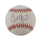 Carl Crawford Rays Red Sox Dodgers Autographed Signed OML Baseball (MLB Auth)