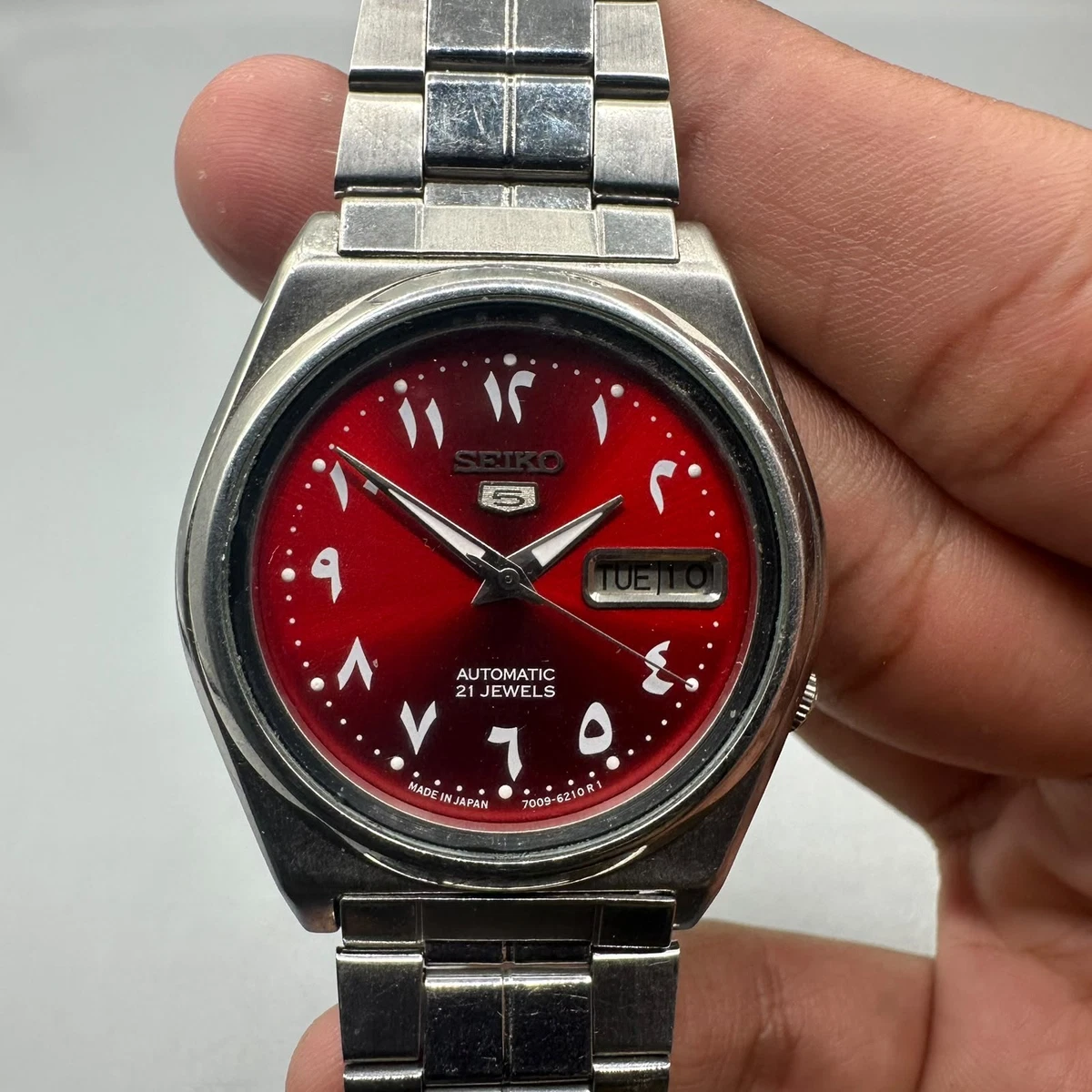 25+ Seiko 5 Mechanical Automatic Wristwatches with 21 Jewels for