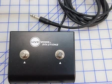 Live Wire Solutions dual Foot Switch, LWS22