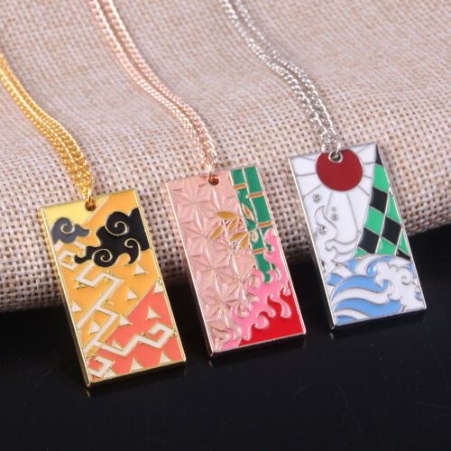 Anime Necklace Cosplay Tanjirou Tanjirou suyuri Kanawo Uzui Tengen Metal Pendant - Bild 3 von 40