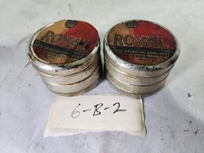 Lot of 2- Royal Oil Valve Grinding Compound