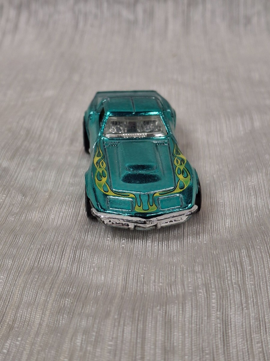 Hot Wheels 69 Corvette TM GM Silver with Flames Excellent! | eBay