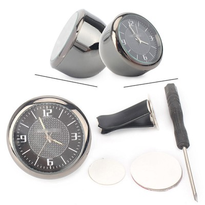 Inlaid Interior Clock Refit Luminous Electronic Quartz Watch Fit Audi A3 A4 A5